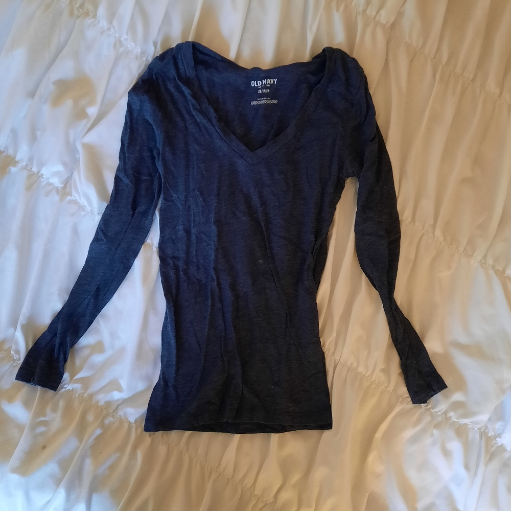 XS Old Navy Blue Long Sleeve Tshirt